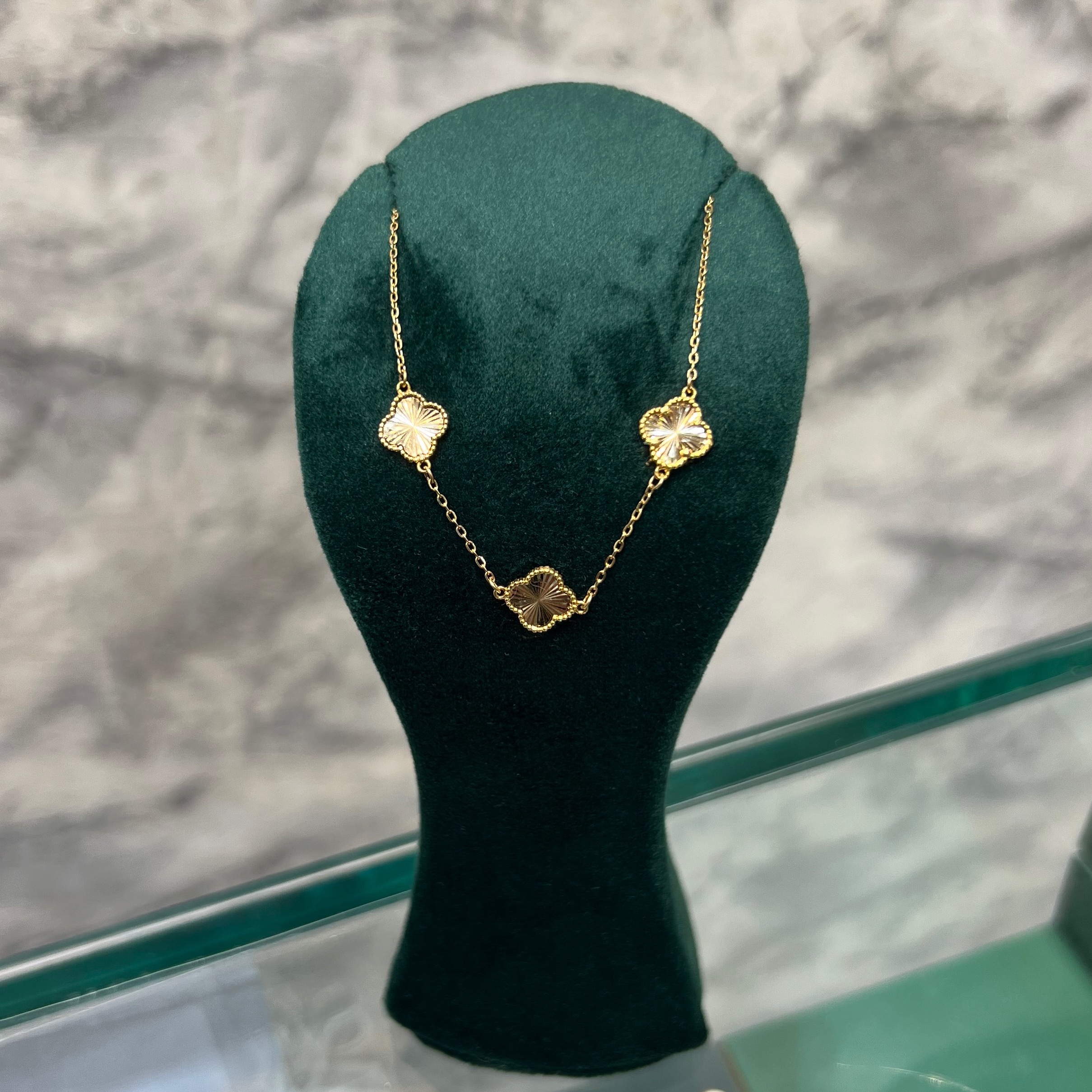 دستبند طلا ۱۸ عیار مدل ونکیلیف وزن ۲.۱۸۰ گرم