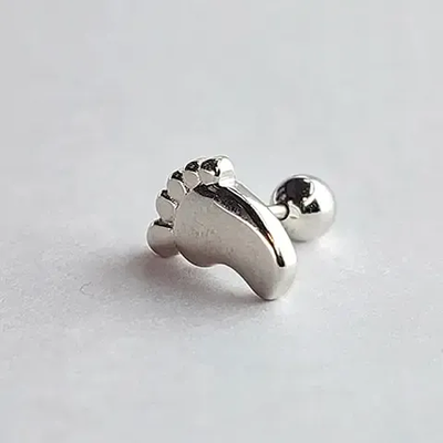 پیرسینگ نقره زنانه کد 115 – 1.140 گرم