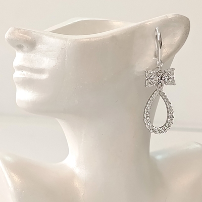 گوشواره نقره مدل دارا - 3.7 گرم