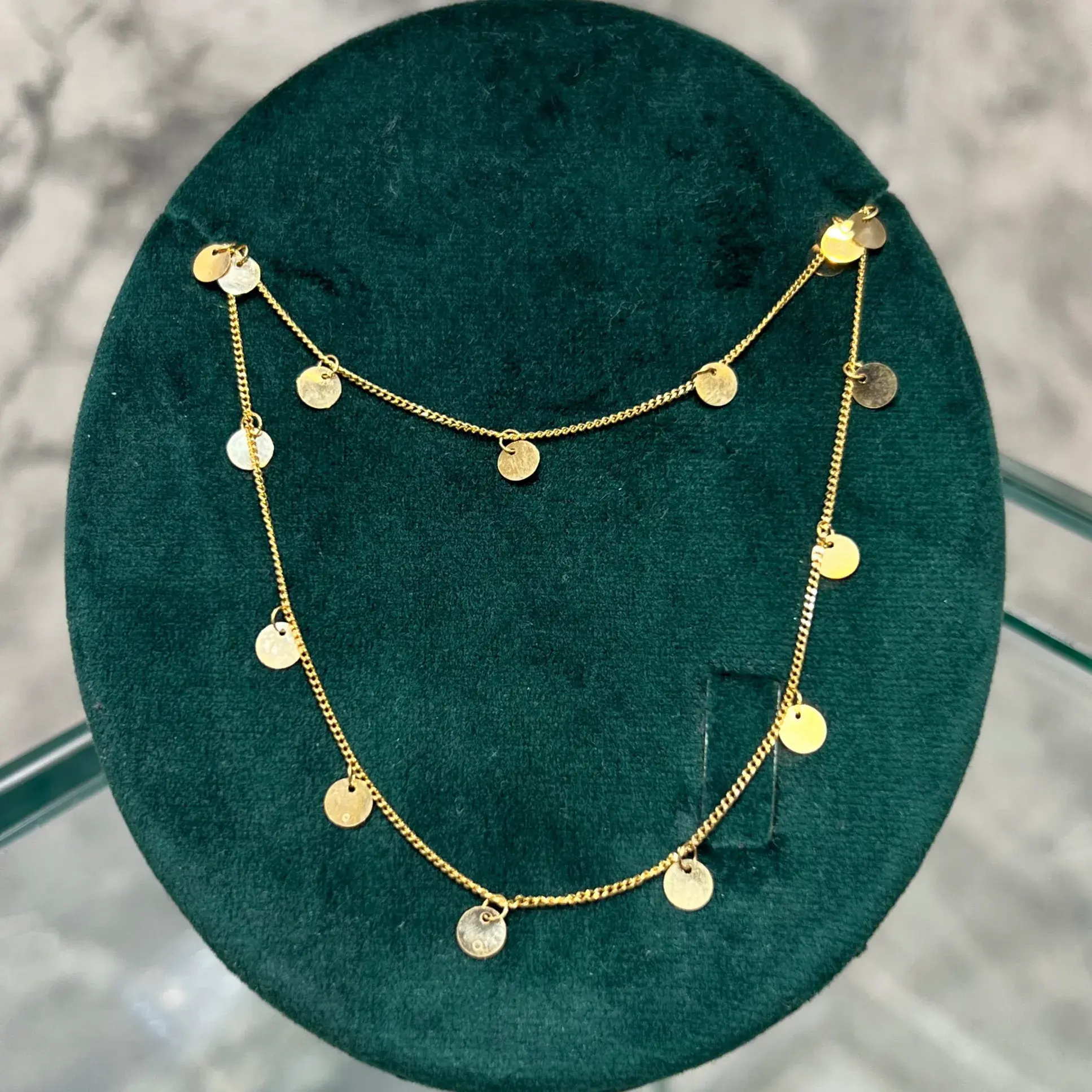 ست گردنی دستبند طلا ۱۸ عیار مدل کارتیر پولکی وزن ۳.۹۵۰ گرم 2